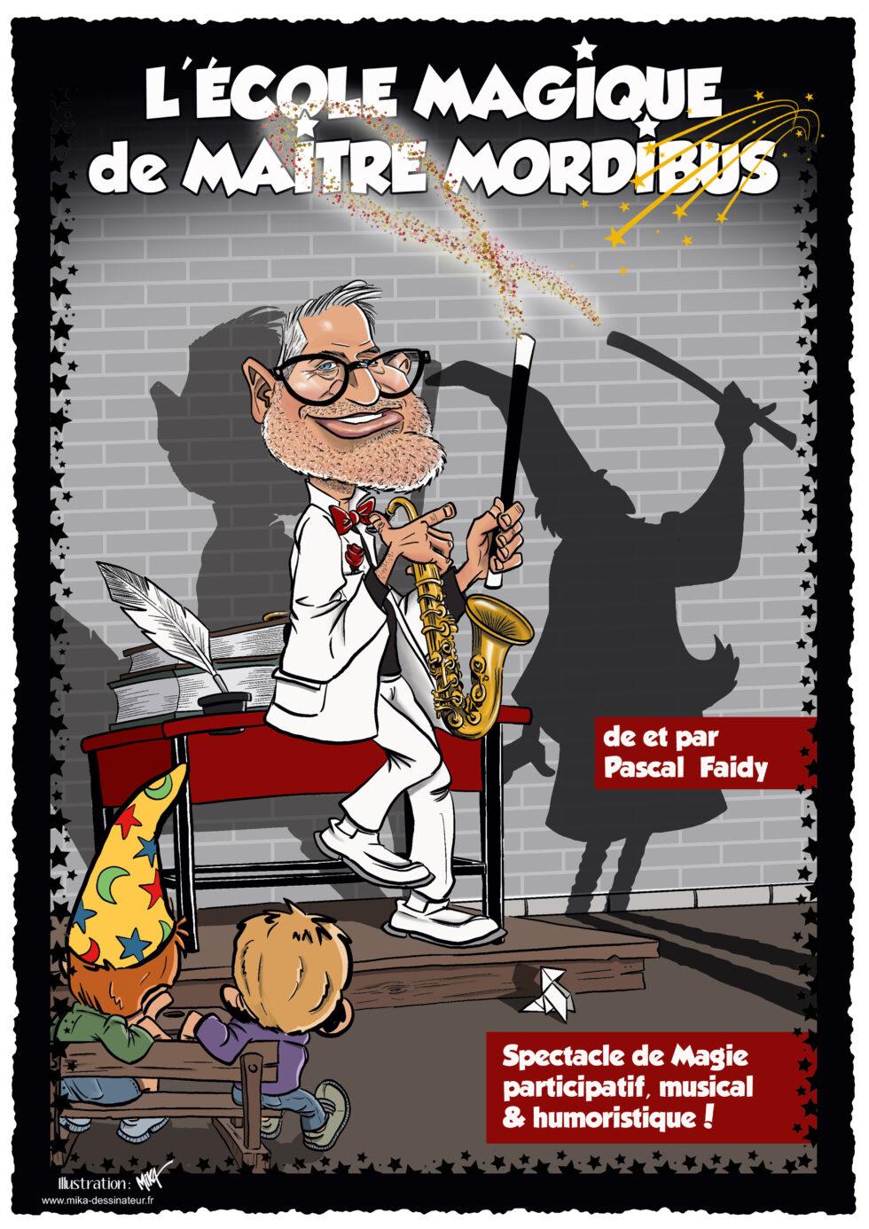Spectacle Magie Bordeaux Ecole Magique enfant